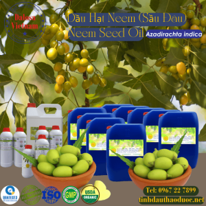 Dầu Hạt Neem - Sầu Đâu 1 lít